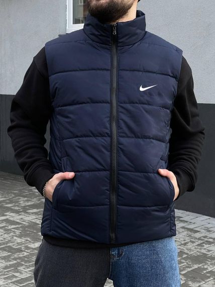 Чоловіча жилетка Nike синя | Зображення 2