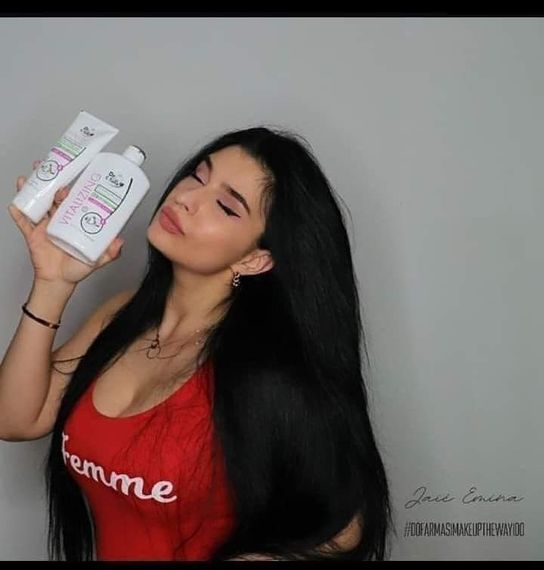 Набор против выпадения и укрепления волос (шампунь, маска, концентрат) Farmasi Vitalizing Dr. C.Tuna | Зображення 5