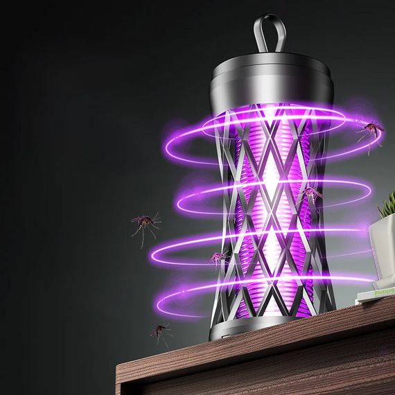 Ловушка для насекомых с UV подсветкой TX-WD02 with battery 1200 mAh Black | Зображення 2