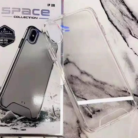 Чехол TPU Space Case transparent для Apple iPhone XR (6.1") Прозрачный | Зображення 3