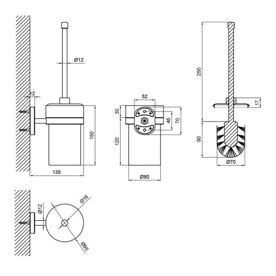 Йоржик підвісний Lidz Oreo 0502 LDORE0502WHI32442 White | Зображення 1