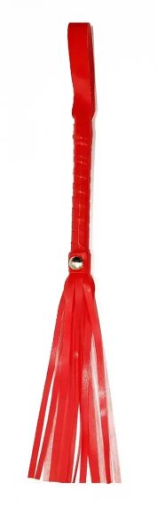 Маленький флогер SKN - VInyl Mini Red, C062-02 sexstyle