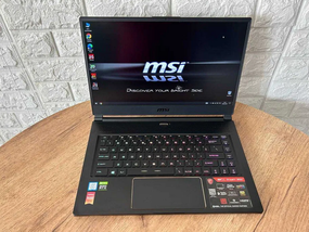 Ноутбук MSI GS65 9SG 15.6" FHD IPS 240Hz i7 9750H 32Gb SSD 512Gb RTX2080MaxQ   Б/В