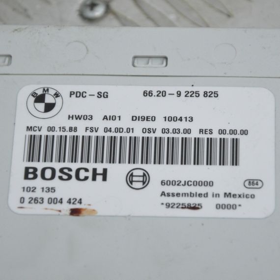 Блок керування паркування BMW E90 E91 E92 E93 2003-2011 Блок керування парктроніками БМВ 66209225825 9225825 | Зображення 1