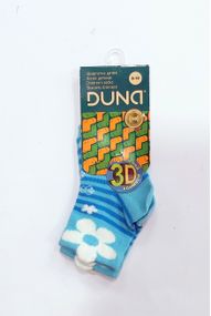 Шкарпетки дитячі стрейчові 5В 400 DUNA р8-10, Бірюзовий