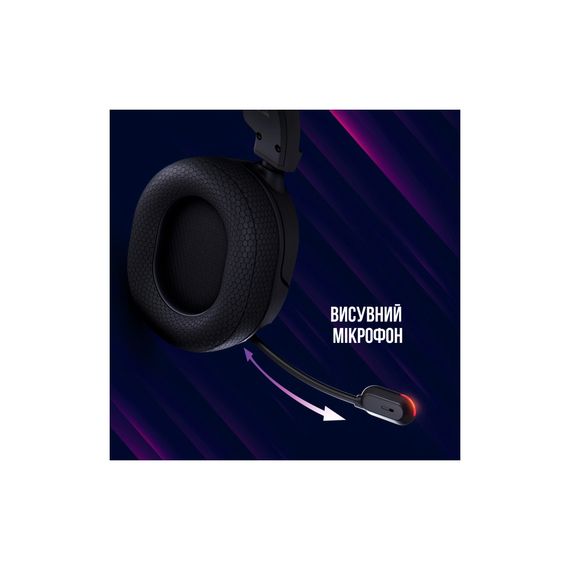 Навушники Lorgar Kaya 460 Gaming RGB USB Black (LRG-GHS460) | Зображення 8
