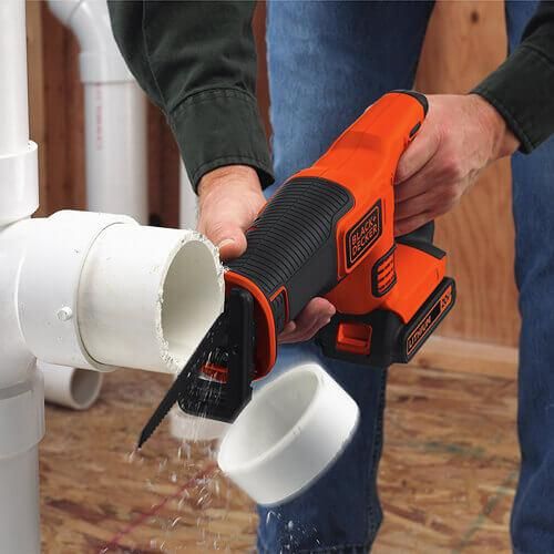 Пила сабельная аккумуляторная BLACK+DECKER BDCR18N | Зображення 2
