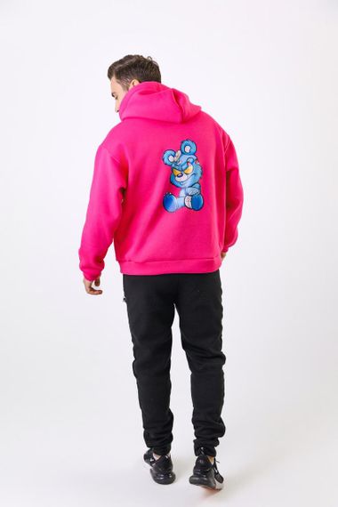 Худі унісекс МА (03) малиновий колір | Зображення 4