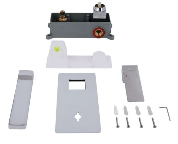 Змішувач для раковини Qtap прихованого монтажу Gemini, Chrome (k35) QTGEM273CRM45693 | Зображення 2