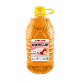 AUTO DRIVE Омивач зимовий WINTER SCREEN WASH PEACH -19 °С, ПЕТ 5л. AD0141