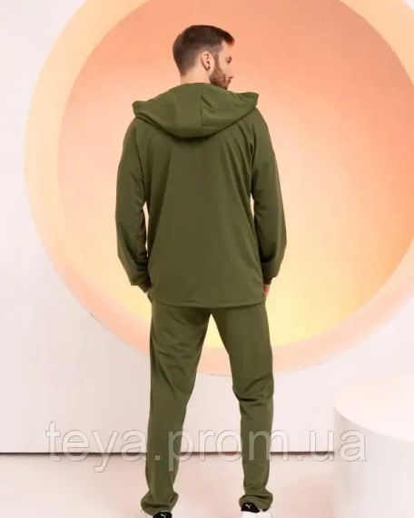 Спортивний костюм колір хакі розмір XXL FI_009542 | Зображення 2