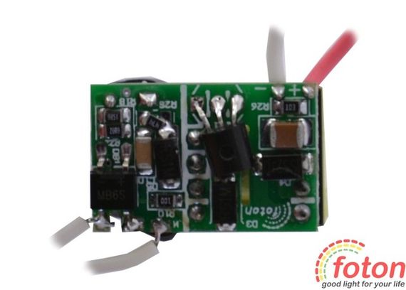 Импульсный драйвер светодиода LD 3x1W 220V, 350mA | Зображення 2
