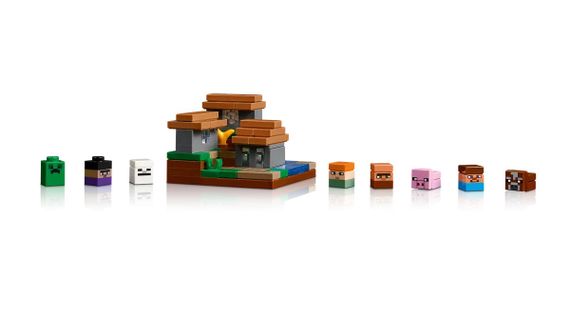 Конструктор LEGO Minecraft Верстак 21265 | Зображення 5