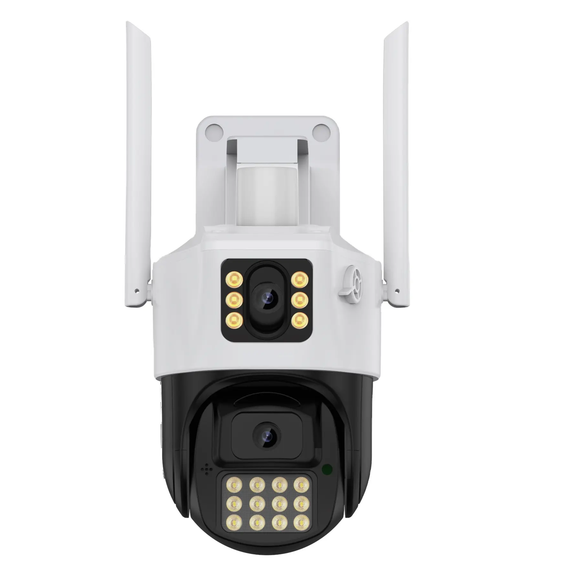Вулична 6MP IP Камера 2 в 1 WiFi Поворотна TOX EP5 ICSEE