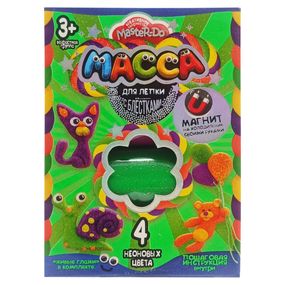 Набор креативного творчества Масса для лепки "MASTER DO" MMD-02-01, 4 цвета Вид 3