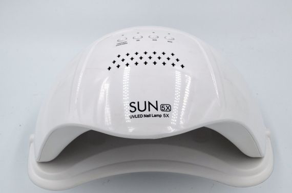 LED + UV лампа для сушіння гель лаків і гелів Sun 5X White 48 Вт (YQ5XSUN5X) | Зображення 1