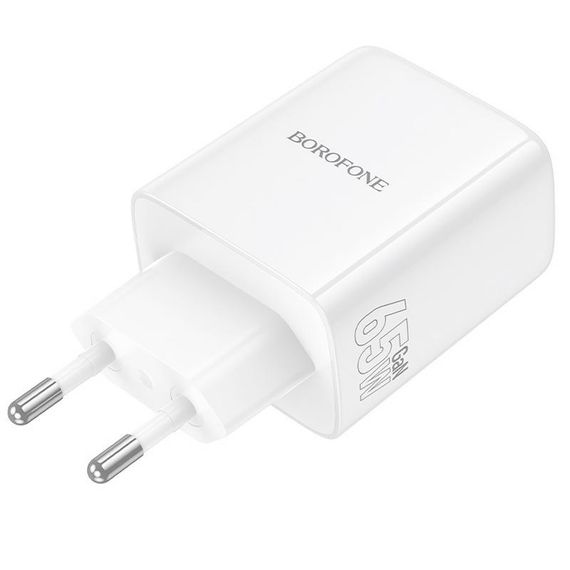 МЗП Borofone BN32 Cargador PD65W (1USB-A/2C) White | Зображення 5