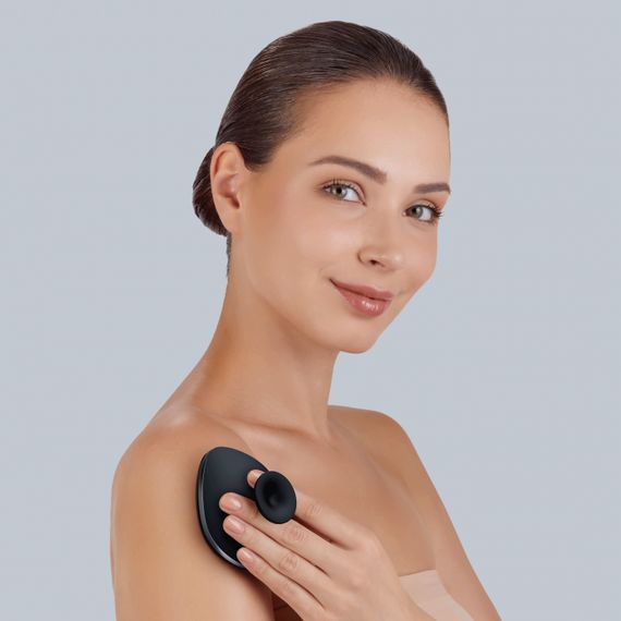 Щітка для тіла GESKE Body Brush metal 4в1 starlight, Чорний | Зображення 3