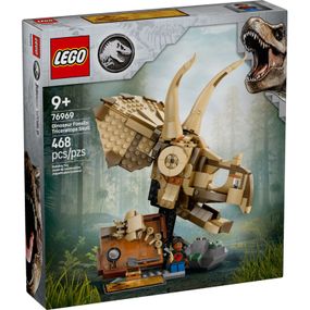 Конструктор LEGO Jurassic World Окаменелости динозавров: череп трицератопса (76969)