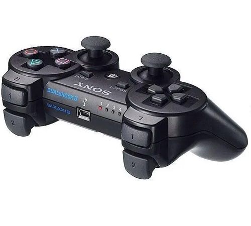 Беспроводной джойстик PS3 Doubleshok (черный) | Зображення 2