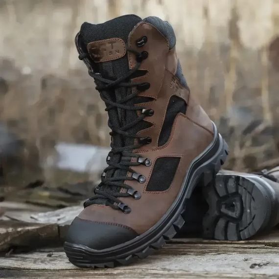 Берці тактичні Stalker мембрана Gore-Tex коричневі | Зображення 1