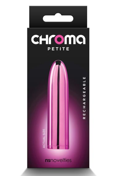 Вибропуля перезаряжаемая NS Novelties Chroma Petite, розовый Sex Aura | Зображення 3