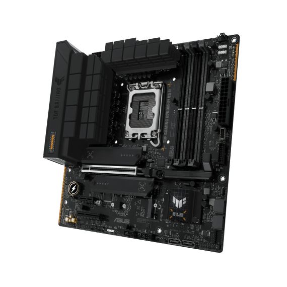 Материнcкая плата ASUS TUF GAMING B760M-PLUS II s1700 B760 4xDDR5 M.2 HDMI DP mATX 90MB1HD0-M0EAY0 | Зображення 3