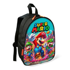 Рюкзак Супер Маріо дитячий шкільний/міський 34х27х13 см для хлопчика (02466)