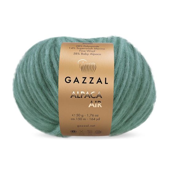 ALPACA AIR № 107 пряжа для в'язання Gazzal