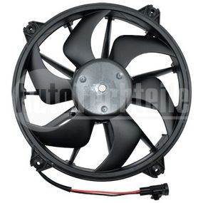 Крыльчатка вентилятора Citroen Jumpy 07-16/ C5/C8 01-/ Peugeot Expert 07-/ Fiat Scudo 07-16, AutoTechteile, 508 0061, DER07007