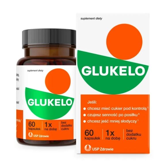 Glukelo Глюкело 60 капсул