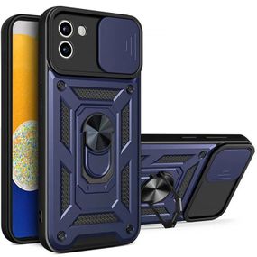 Чохол Ummi Camshield Serge Ring для Samsung Galaxy A03 Синій