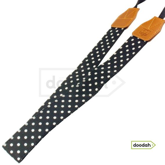 Ремінь нашийний для фото камери - Dot style Black and white | Зображення 2