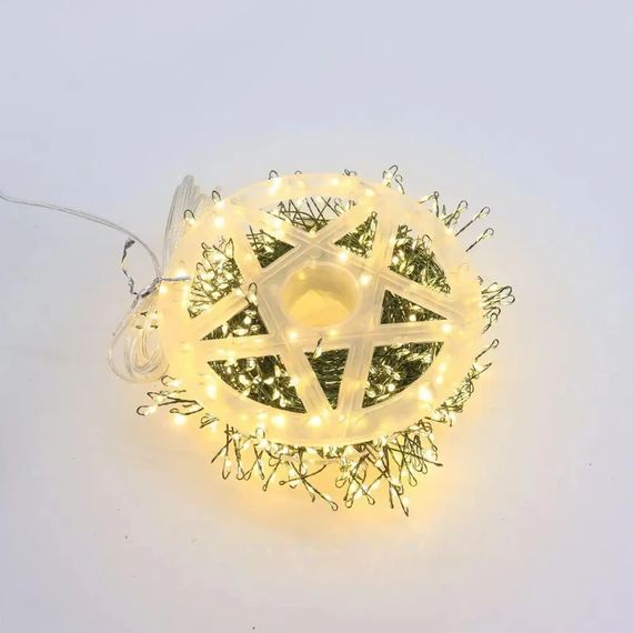 Гірлянда Роса феєрверк 20м, 600LED + пульт, Теплий білий XPRO (234575632_844) | Зображення 7