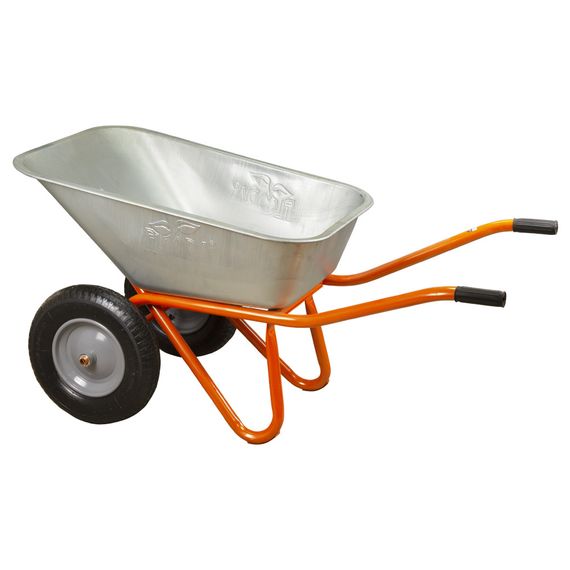 Тачка будівельна FLORA двоколісна 100 л 15" 5056714 | Зображення 8