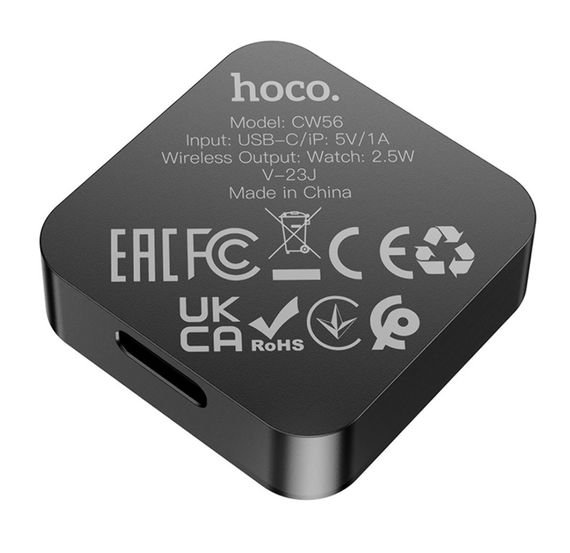Зарядний пристрій, бездротова док-станція Hoco CW56 для розумних годинників Samsung - Black | Зображення 2