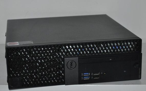 Комп'ютер Dell OptiPlex 5050 SFF / Intel Core i5-7500T (4 ядра по 2.7 - 3.3 GHz) / 8 GB DDR4 / 120 GB SSD / Intel HD Graphics 530 / DVD-ROM б/в + Подарунок  Кабель живлення | Зображення 2