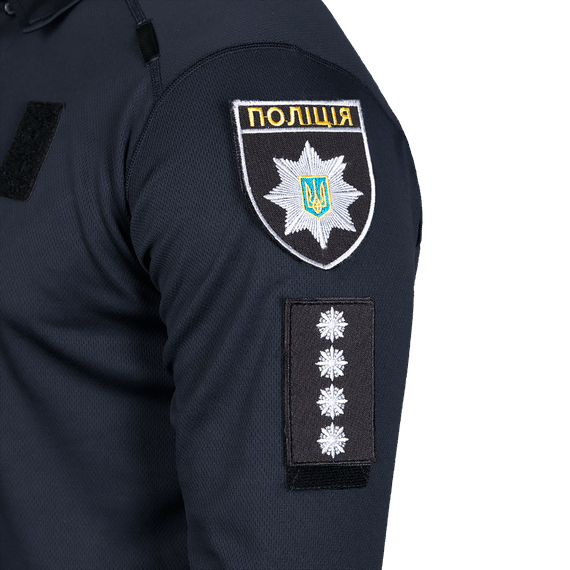 Поло Patrol ID Long Темно-синє (7006), S | Зображення 3