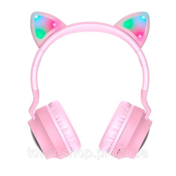 Беспроводные Bluetooth наушники HOCO W27, Pink, Box | Зображення 1