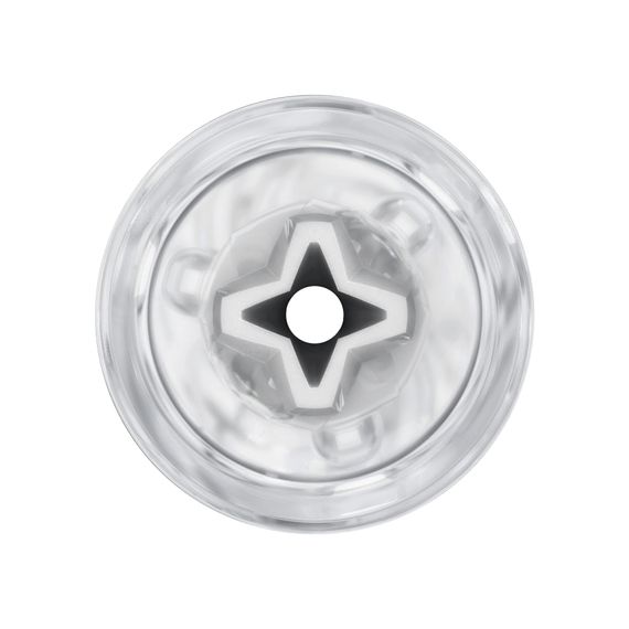 Мастурбатор Kiiroo Feel Pocket Crystal, сумісний з інтерактивною насадкою PowerBlow | Зображення 2