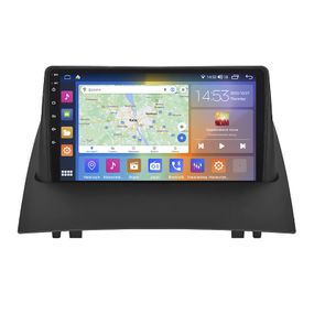 Штатная магнитола 9" Lesko для Renault Megane II Рестайлинг 2006-2009 4/64Gb CarPlay 4G Wi-Fi GPS Prime