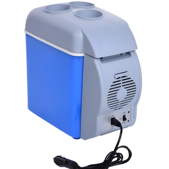 Холодильник для машини 2в1 PERVOI, автомобільний холодильник від прикурювача 12V на 7.5L | Зображення 4