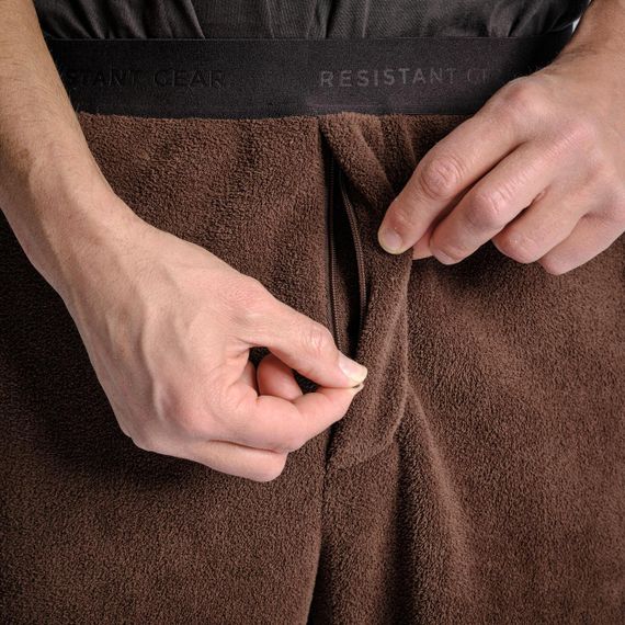 Термоштани 500 для полювання коричневі - M | Зображення 3