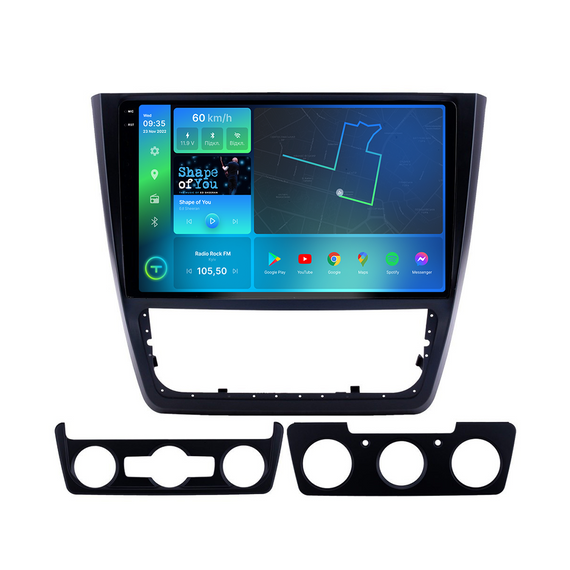 Штатна магнітола Torssen 2K Skoda Yeti Conditioner F106128 4G Carplay DSP | Зображення 1
