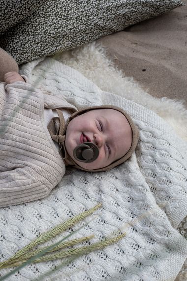 Соска пипка Bibs De Lux round Dark oak 6-18 міс | Зображення 1