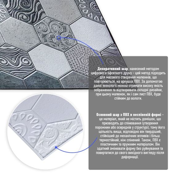 Декоративна ПВХ панель 960*480*4мм SW-00000579 | Зображення 1