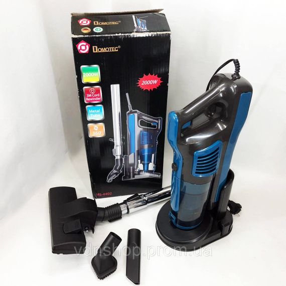 Качественный вертикальный пылесос с аккумулятором Domotec MS-4402 220 V, Вертикальный циклонный пылесос NC-45 | Зображення 6
