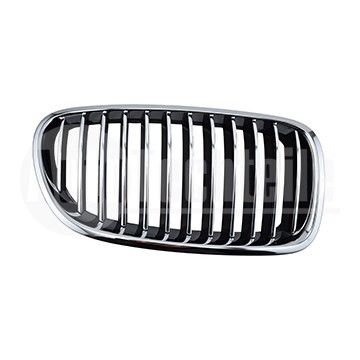 Решетка радиатора правая BMW 5 F10 10-16/ 5 F11 10-17 (хром/хром/чёрн.), AutoTechteile, 700 0309, 700 0308