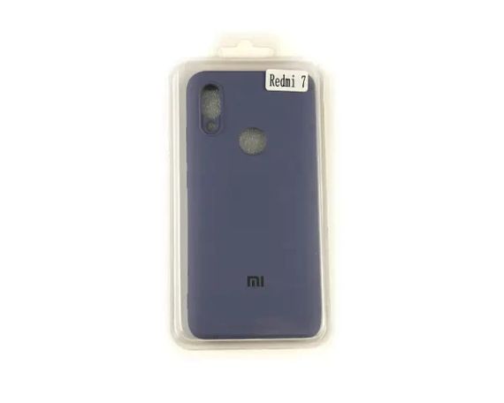 Чохол Silicone Cover Full   для Xiaomi Redmi 7 Джинсовий