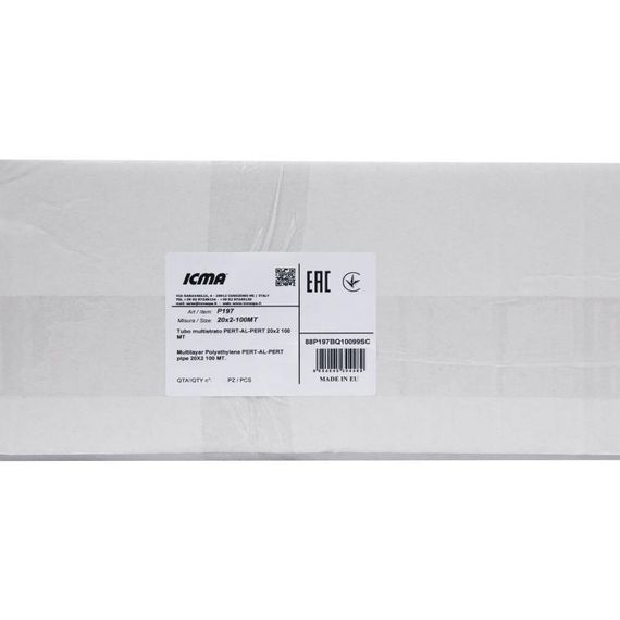 Труба PE-AL-PERT Icma 20х2 мм, 100 м №P199/197 | Зображення 6